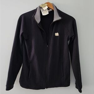 VESI full zip sweatshirt jacket Notre Dame logo new with tags womens size small